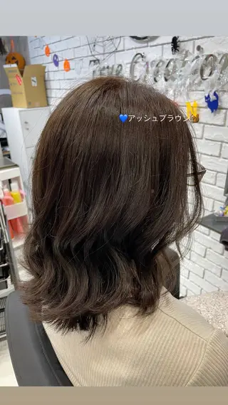 ロング カラー 🥣ケアブリーチカ ラーTakato🥛のヘアスタイル