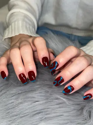 ネイル RICO Nail パーツつけ放題🌈のネイルデザイン