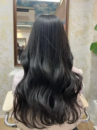 ロング 髪質改善/ メンズカット・パーマのヘアスタイル
