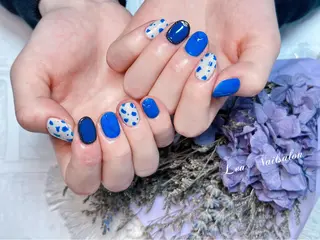ショート カラー ネイル Le’a NailSalonのネイルデザイン