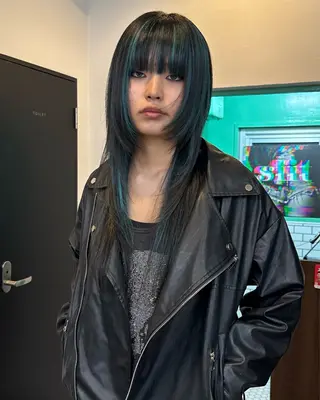 ロング ハッシュカット🎀 MIYU💖のヘアスタイル