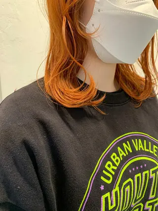 ミディアム 小顔レイヤー×コンパ クトボブ/林隆平のヘアスタイル