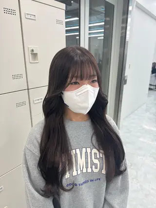 カラー noa🎀美髪縮毛/ 透明感カラーのヘアスタイル