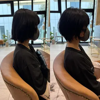 ショート 大人ショート特化/ カットモデル/表参道のヘアスタイル