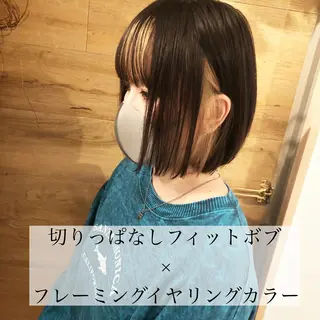 ショート カラー テトネ タカシのヘアスタイル