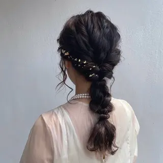 ロング ヘアアレンジ ♡Yusa 【モデル様募集停止】のヘアスタイル