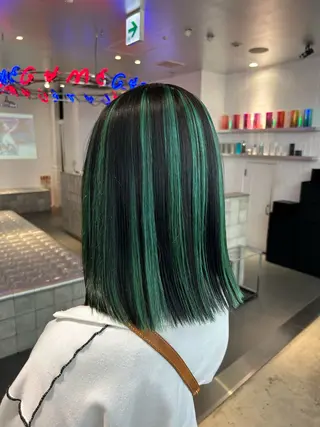 ミディアム MiRI💜地毛級 エクステ✖似合わせ技のヘアスタイル