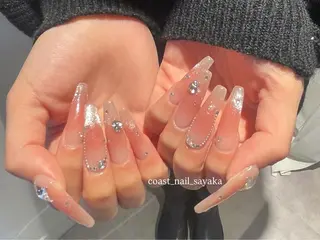 ネイル HOSHI ⭐️辻堂 /藤沢ガーリーネイルのネイルデザイン