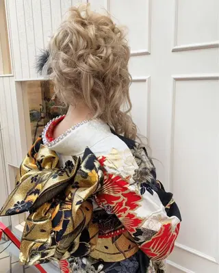 ロング ヘアアレンジ uru" すずきさゆりのヘアスタイル