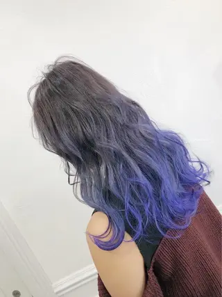 ミディアム カラー 【毎朝セット3分】 メンズパーマ　真人のヘアスタイル