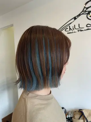 カラー chill out 甲斐千尋のヘアスタイル