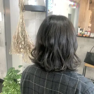 ミディアム カラー 髪質改善💓艶髪💓 暖色💗加藤あゆみのヘアスタイル