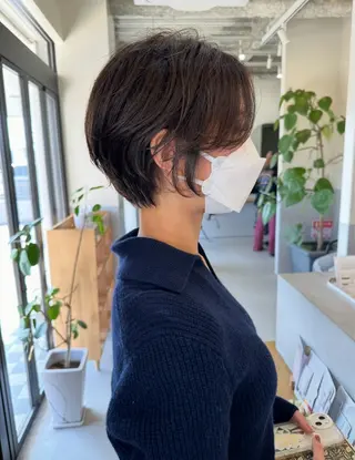 ショート 小久保 里紗のヘアスタイル