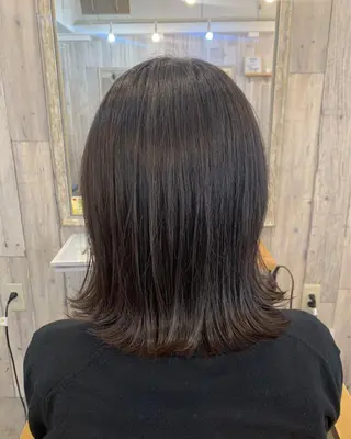 ミディアム LoRE hair 四条河原町　西尾友里のヘアスタイル