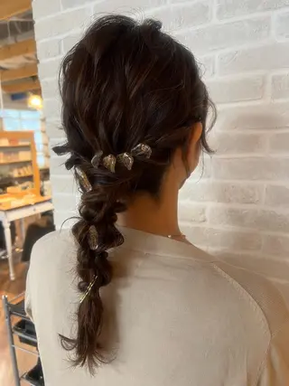 ロング ヘアアレンジ Topstylist YUKIのヘアスタイル