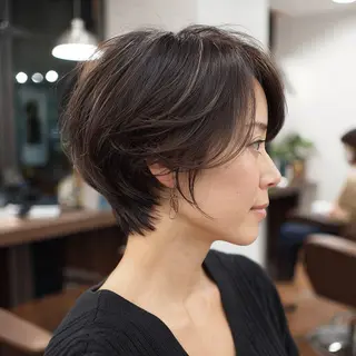 ショート ショート/脱白髪染め /鎌倉/コウスケのヘアスタイル