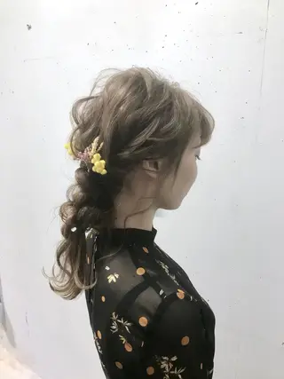 ミディアム lok[ロク] 高田馬場のヘアスタイル