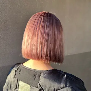 ミディアム カラー 🐰ハイトーンカラー 畠山 渡🐰のヘアスタイル