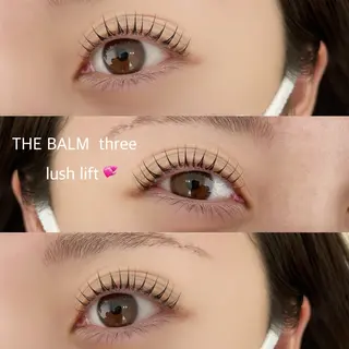 マツエク・マツパ THE BALM three🌼本名のマツエク・マツパデザイン