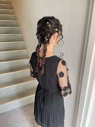 ヘアアレンジ 久保田 千尋のヘアスタイル