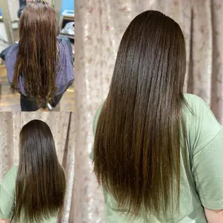 ロング くせ改善師 髪質改善師ゴトウのヘアスタイル