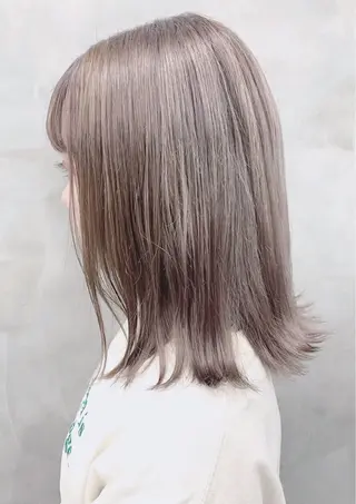ミディアム カラー パーマ ヘアアレンジ 竹内ケンゴ🇰🇷 EIGHT藤沢のヘアスタイル