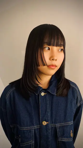 セミロング カラー 🌀パーマ　レイヤー ボブ/marinoのヘアスタイル