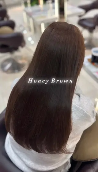 ロング モデル募集中🎀🩶 カワノ アカネのヘアスタイル