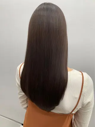 セミロング 韓国風🤍 イワサキ　リコ🍒のヘアスタイル