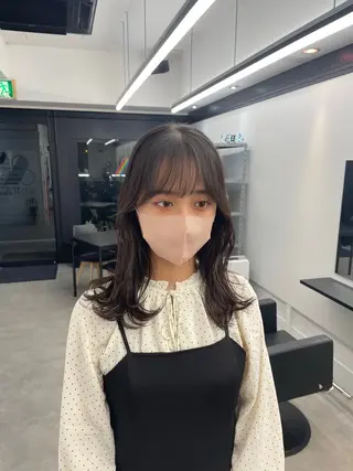 ミディアム 川上拓真 ✂︎学芸大学のヘアスタイル