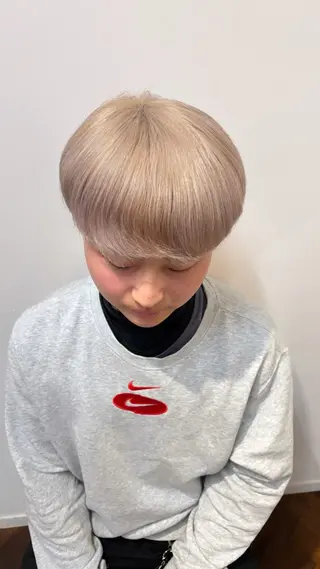 カラー 田中来夢 Jr.スタイリストのヘアスタイル