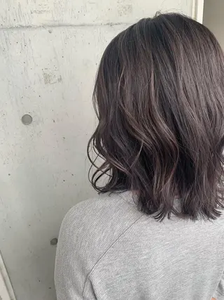 ミディアム カラー &SONS 小林亨のヘアスタイル