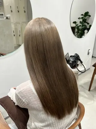 ロング 原口 桃歌のヘアスタイル