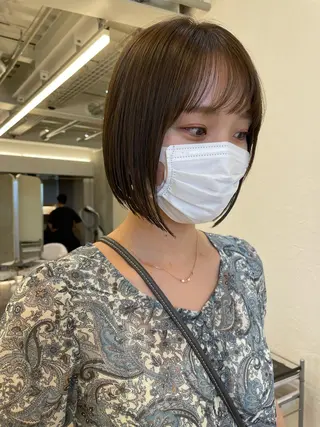 ショート カラー ヘアアレンジ 怪我のため6月末 復帰予定田中瑞希🍃のヘアスタイル