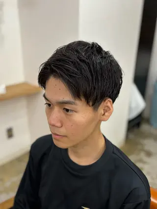 メンズ アイブロウ 金子 千登のヘアスタイル