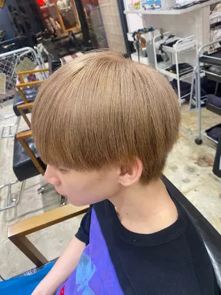 カラー メンズ 🌴パーマオタク🌴 長谷川 諒佑🌈のヘアスタイル