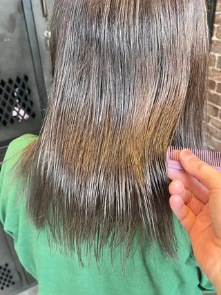 ロング パーマ ヘアアレンジ メンズ キッズ ネイル マツエク・マツパ アイブロウ 久木原 ゆりのヘアスタイル