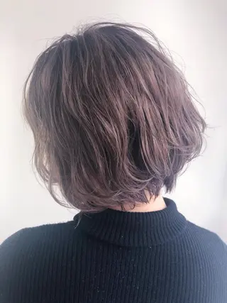 ショート カラー パーマ ヘアアレンジ HORN hairsalonのその他イメージ