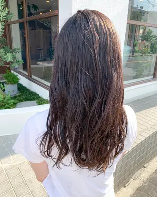 ロング カラー ヘアアレンジ メンズパーマ職人 加藤 弘貴のヘアスタイル