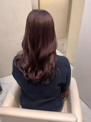 セミロング カラー ヘアアレンジ 愛されカラー🩷 はるなのヘアスタイル