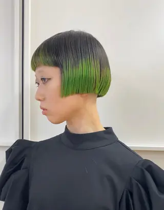 ショート カラー 雑賀 英敏のヘアスタイル
