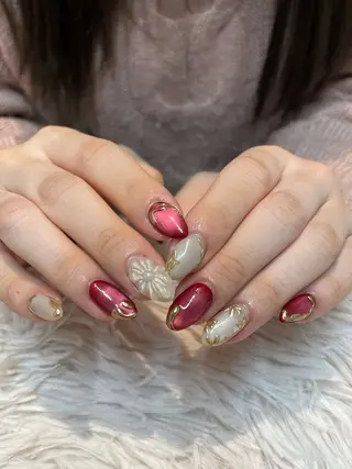 ネイル Kuwata Arisa⋆🍒⭒˚のネイルデザイン