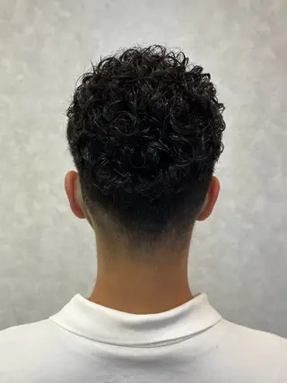 パーマ 喜瀬 慎斗のヘアスタイル