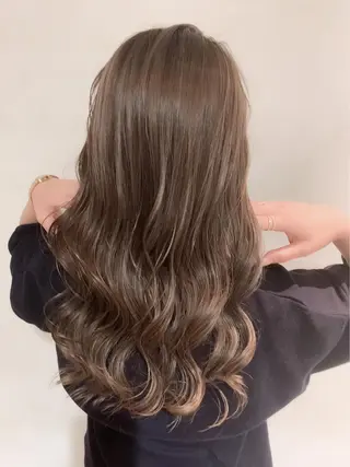 ロング 市村 正義のヘアスタイル