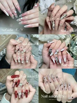 ネイル E.N🦋 長さ出し/持ち込みのネイルデザイン