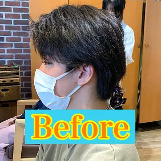ショート パーマ メンズ メンズパーマ&メンズ 縮毛矯正/平野/渋谷のヘアスタイル