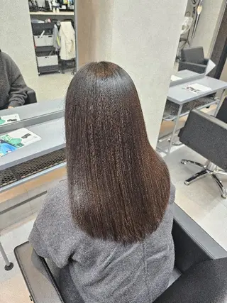 ロング ️🫧髪質改善/縮毛 矯正/寺西紗友望🫧のヘアスタイル