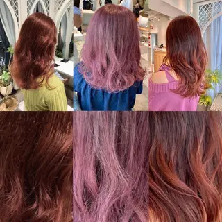 カラー 渡辺 麻衣のヘアスタイル