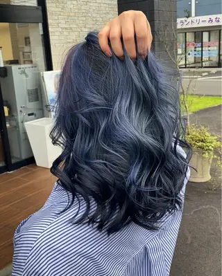 ミディアム AOI soenのヘアスタイル