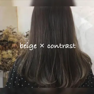 セミロング カラー 【浜松・豊橋】 ニシモトのヘアスタイル
